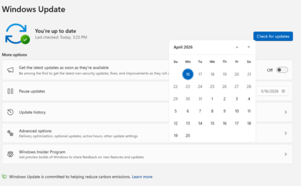 Windows Pause Keybind Microsoft Redesigns Windows Update With New Pause and Restart Controls