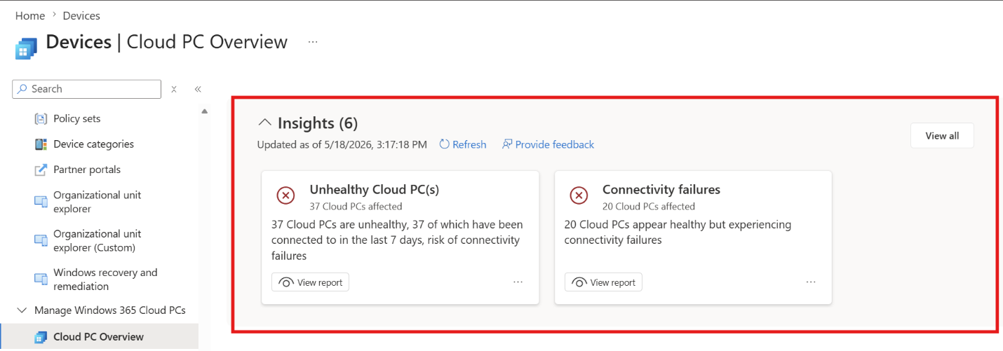 Microsoft Introduces Admin Insights For Windows 365