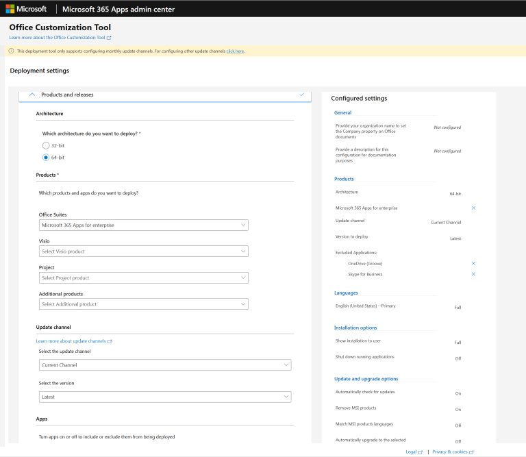 How to Use the Office Customization Tool to Create XML Files