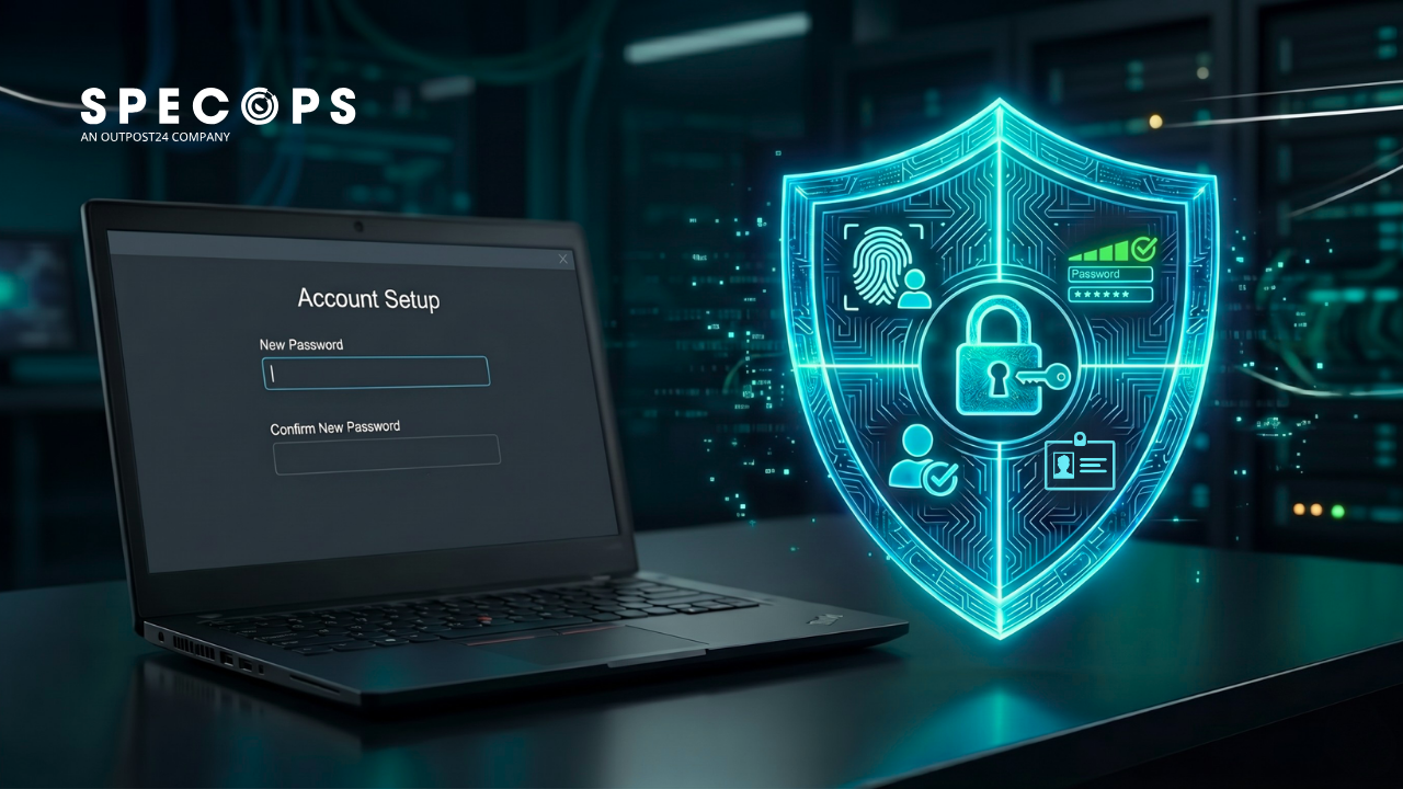 Secure onboarding process with SpecOps software