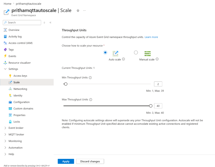 Azure Event Grid Namespaces Add Autoscale For Dynamic Messaging Workloads