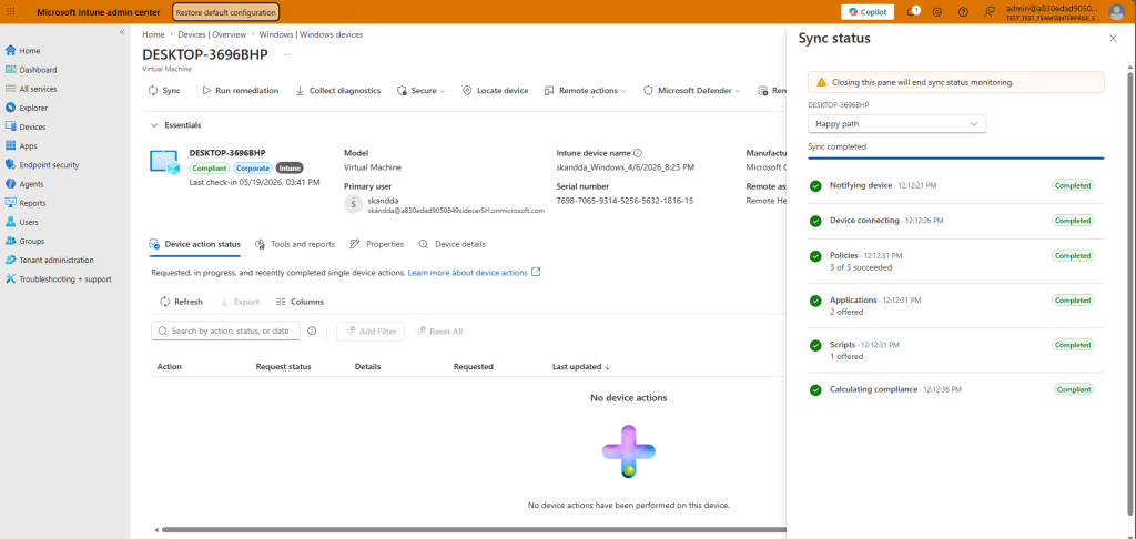 Microsoft Intune Adds Windows Sync Visibility, macOS Compliance, Samsung Update Controls