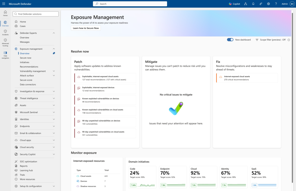 Microsoft Security Exposure Management Adds Unified Risk Prioritization Dashboard