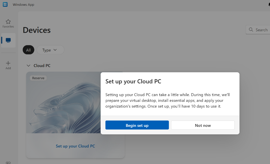 Microsoft Adds User-Initiated Provisioning to Windows 365 Reserve Cloud PCs