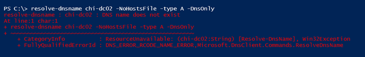 Using a DNS lookup (Image Credit: Jeff Hicks)