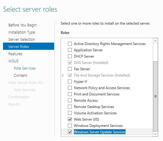 Windows Server Update Services