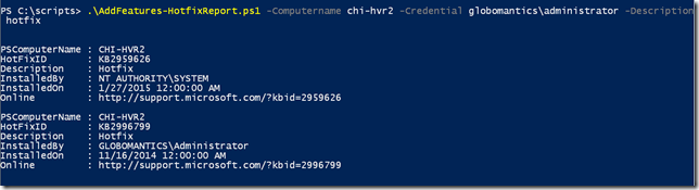 using additional script features