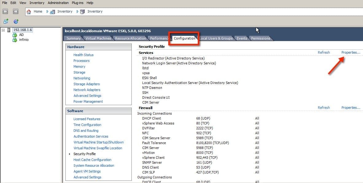 Enable SSH Warnings on ESXi Hosts